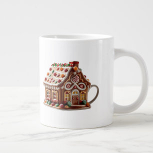 Niedlich Funny Spaß Trendy Modern Frohe Weihnachte Jumbo-Tasse
