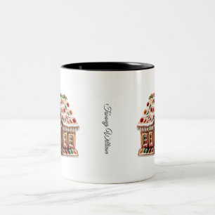 Niedlich Funny Spaß Trendy Modern Frohe Weihnachte Zweifarbige Tasse