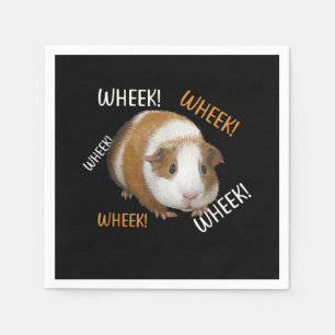 Niedlich & Funny Wheel - Guinea Pig Owner Cavy Lov Serviette