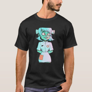Niedlich Funny Zombie Nurse Doctor Halloween Nurse T-Shirt