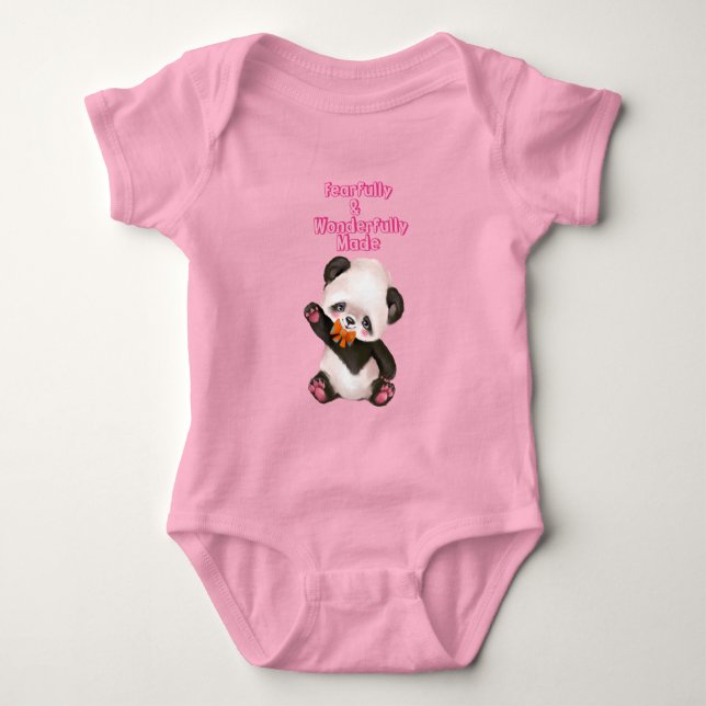 Niedlich, furchtbar und wunderbar gemachte Baby Bo Baby Strampler (Vorderseite)