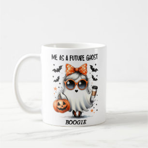 Niedlich Future Ghost Halloween T - Shirt Kaffeetasse