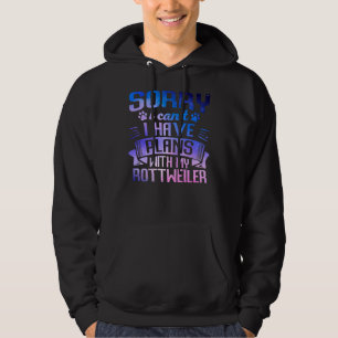 Niedlich Galaxy Rottweiler Dog Galaxy Space Dog Be Hoodie