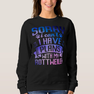 Niedlich Galaxy Rottweiler Dog Galaxy Space Dog Be Sweatshirt