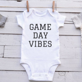 Niedlich Game Day Baby Bodysuit - Football Season  Baby Strampler