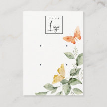 Niedlich Gartenfolienbutterfliegen 2 Earring Displ