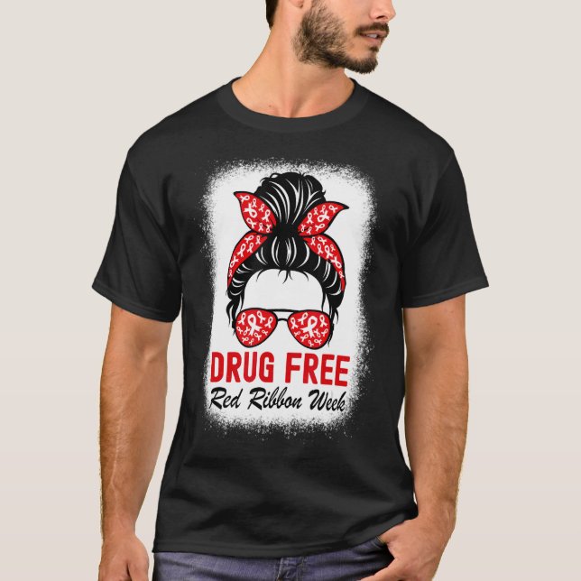 Niedlich gebleichtes Auftreten des drogenfreien Ro T-Shirt (Vorderseite)