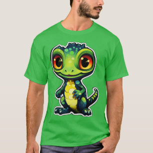 Niedlich Gecko Gecko Mama Funny Geckos 2 T-Shirt