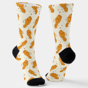 niedlich gefliestes Hühnermuster Socken