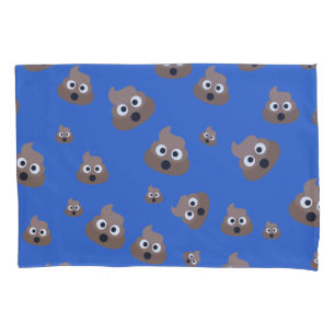 Niedlich Gekackt Emoji-Muster Kissenbezug