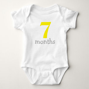 Niedlich-Gelb-Monatskind Baby Strampler