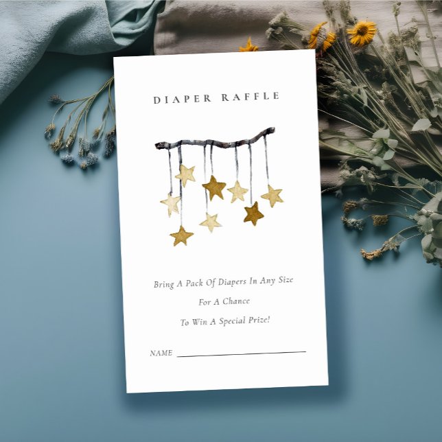 Niedlich-Gelb-Star-Mobile-Windeln-Windeln-Kinderdu Begleitkarte (Von Creator hochgeladen)