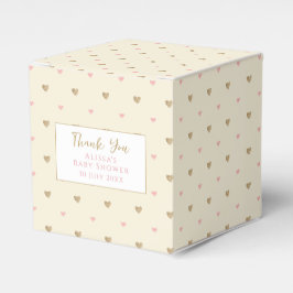 Niedlich-Gelbe Babydusche Geschenkschachtel