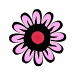 Niedlich-Gelbe Blume Fotoskulptur Magnet<br><div class="desc">Eine niedliche Karikatur-Blume, um Ihre Küche oder Ihr Büro zu stärken. Es ist in der Vorschau nicht sichtbar, aber diese haben eine weiße Kontur um sie herum.</div>