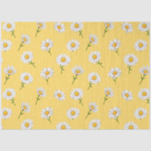 Niedlich-Gelbe Daisy-Blumendecoupage