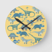 Niedlich Gelbe und Blaue Dinosaurier