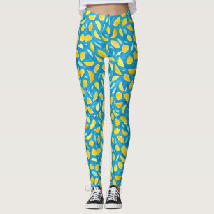 Niedlich-gelber Zitronenfrüchte-Zitronenfrüchte Wa Leggings