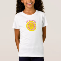 Niedlich Gelbes Happy Sunshine Girl T - Shirt