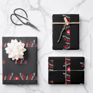Niedlich genug, um Ihr Herz zu stoppen, qualifizie Geschenkpapier Set