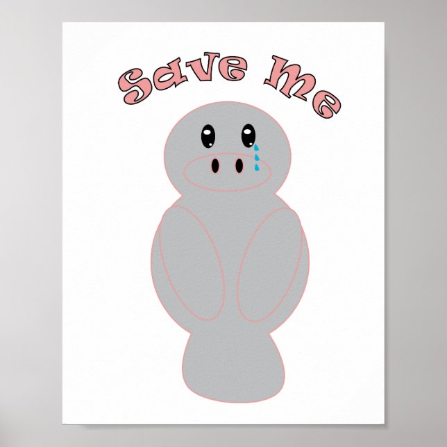 Niedlich Gerettet Poster (Vorne)