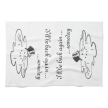 Niedlich geschmolzener Snowman Alte Seide Top Hat