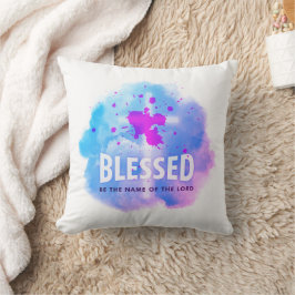 Niedlich gesegnet sei der Name des Christlichen He Kissen