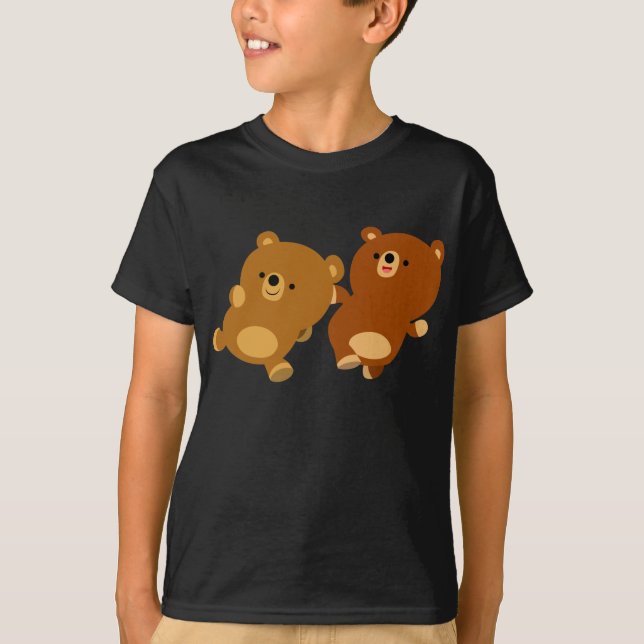 Niedlich Gesichtsbeere Cartoon Kinder T - Shirt (Vorderseite)