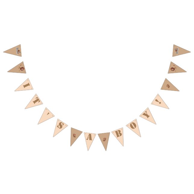 Niedlich gestopfte Tiere Wimpelkette (Alle)