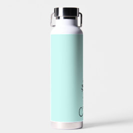 Niedlich gestrichene Herzen Personalisiert Trinkflasche