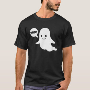Niedlich Ghost Boo Funny Ghost Image Halloween Kos T-Shirt