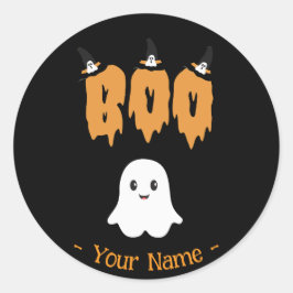 Niedlich Ghost Boo Halloween Big Sticker