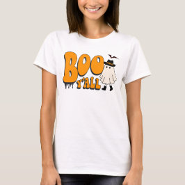 Niedlich Ghost Boo Y'all Funny Halloween T-Shirt