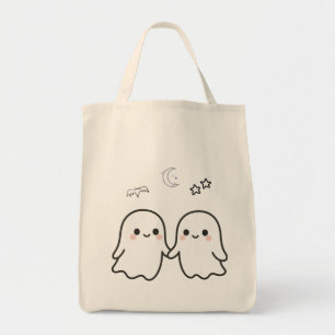 Niedlich Ghost Coupé Halloween-Design Tragetasche