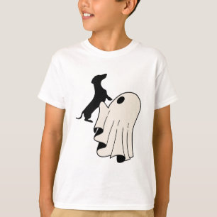 Niedlich Ghost Dackel Lover T-Shirt
