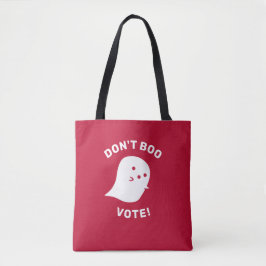 Niedlich Ghost Don't Boo, abstimmen! Schultertasch Tasche