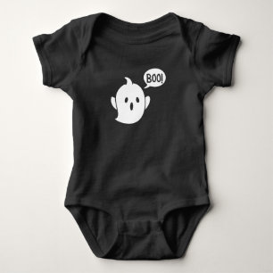 Niedlich Ghost Halloween Baby Strampler