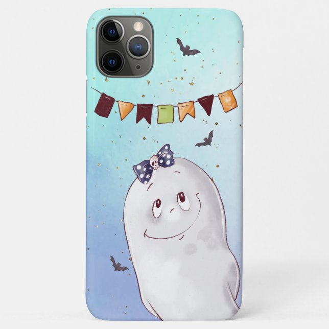 Niedlich Ghost Halloween Case-Mate iPhone Hülle (Rückseite)