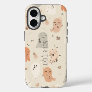 Niedlich Ghost Halloween Custom iPhone 16 Hüllen