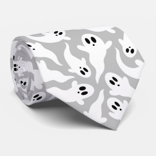 Niedlich Ghost Halloween-Muster Krawatte
