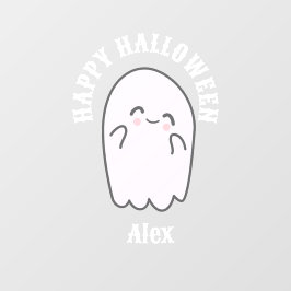 Niedlich Ghost-Halloween-Party Fensteraufkleber