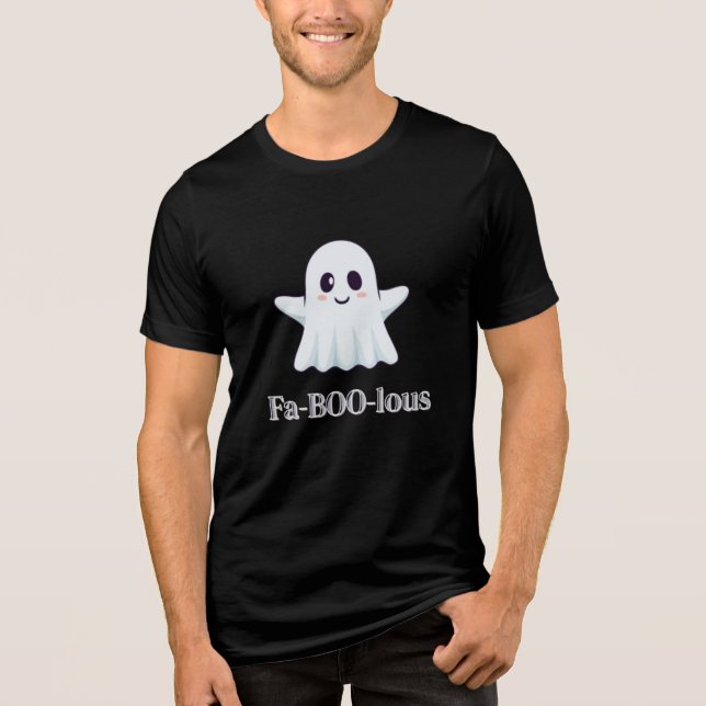 Niedlich Ghost Halloween Shirt (Vorderseite)