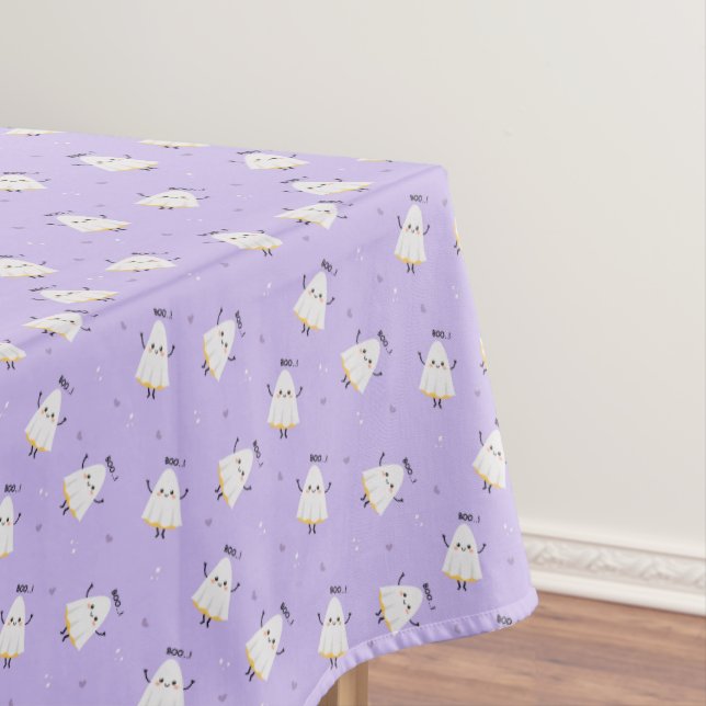 Niedlich Ghost Halloween Tablecloth Tischdecke (Beispiel)