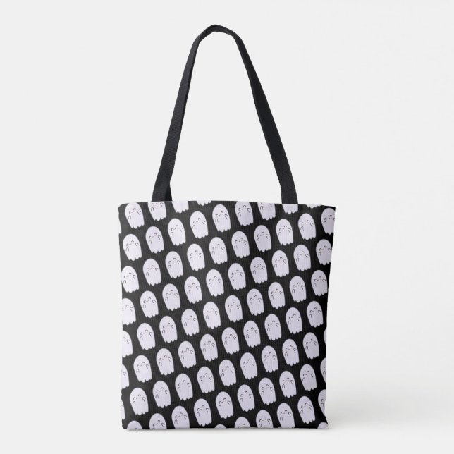 Niedlich Ghost Halloween Tasche (Rückseite)