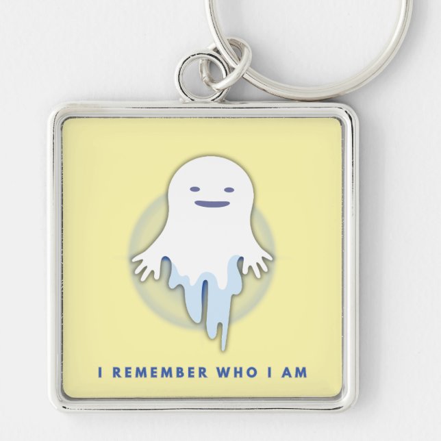 Niedlich Ghost - ich erinnere mich, wer ich bin Schlüsselanhänger (Vorne)