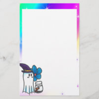 Niedlich Ghost Kurt Spoopyton Stationary