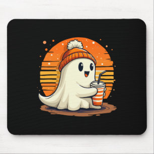 Niedlich Ghost Lace Kleinkind Ghost Pumpkin Eiskaf Mousepad