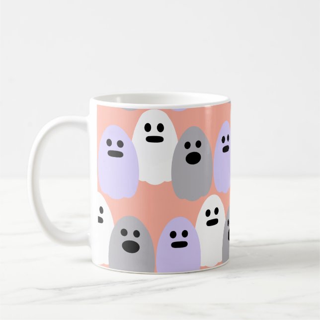 Niedlich Ghost Pastel Kaffeetasse (Links)