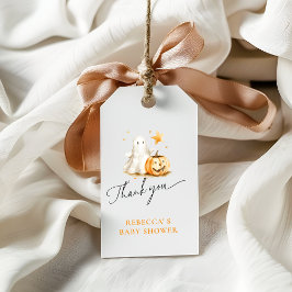 Niedlich Ghost Pumpkin Boo Halloween Kinderdusche Geschenkanhänger