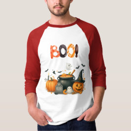 Niedlich Ghost & Pumpkin BOO T-Shirt