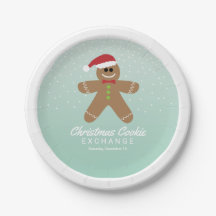Niedlich Gingerbread Man Christmas Cookie Exchange